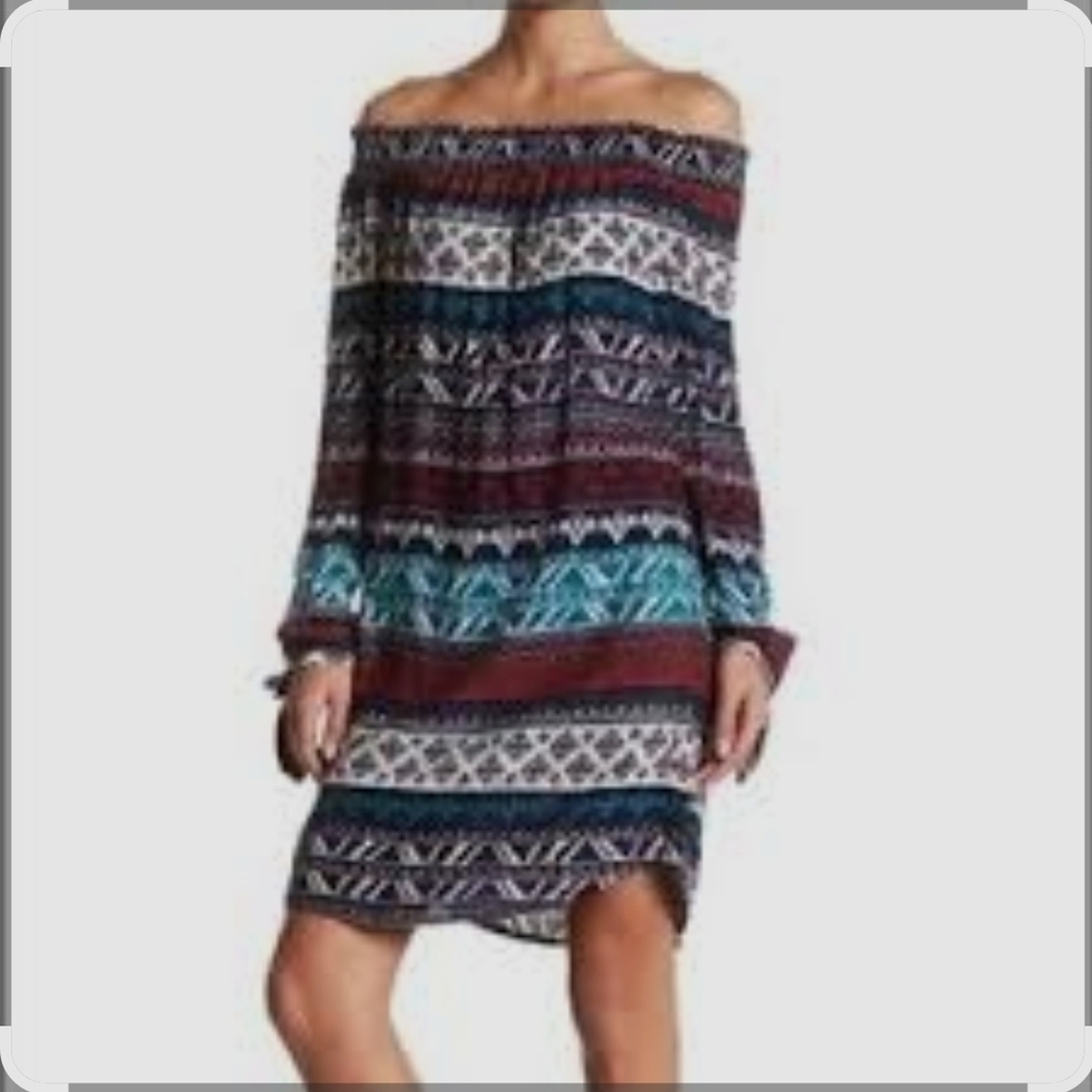 beachlunchlounge Multicolor Patterned Dress
